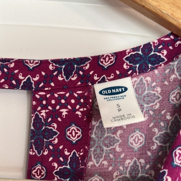 Old Navy Rayon Boho Sundress Size S - Picture 3 of 5